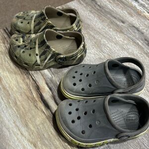 Boys toddler 7 crocs